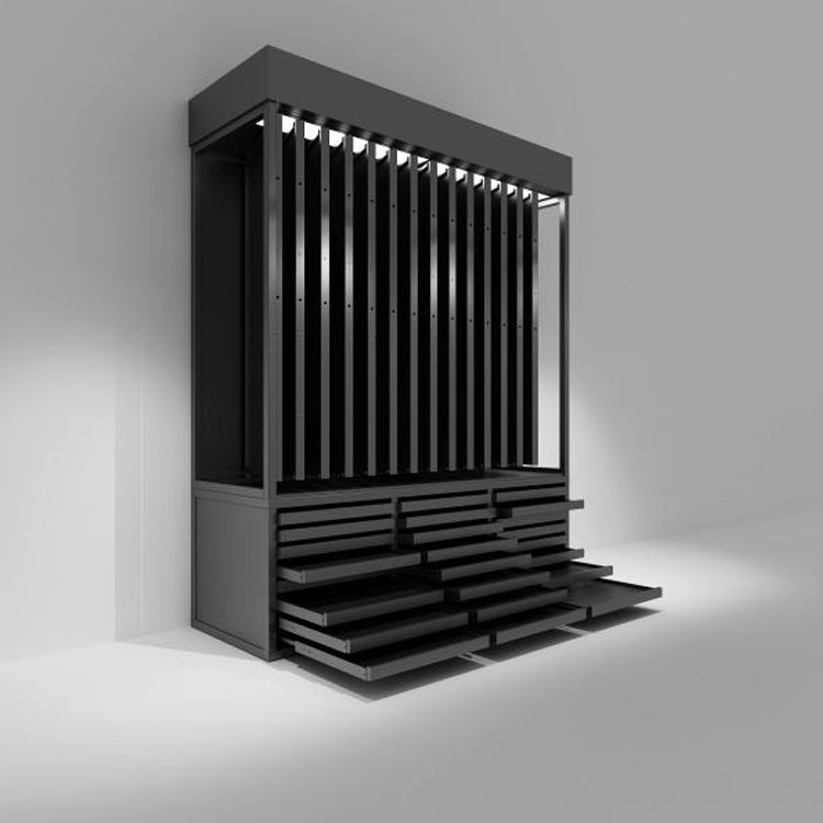 Ceramic display rack